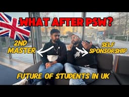 Alert✅| How to stay in UK after PSW without sponsorship? |What after PSW? | Future of students in UK