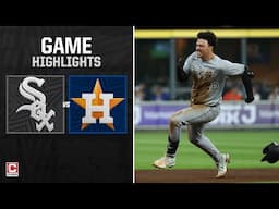 Chicago White Sox vs. Houston Astros - Game Highlights (6/12/25) | CHSN Chicago White Sox