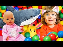 🔴 Kapuki Kids LIVE stream 🔴 Kids pretend to play with baby dolls.