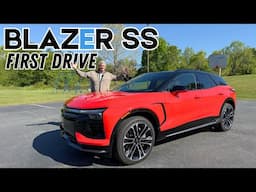 I Drive The New Chevy Blazer SS EV For The First Time! Road & Track Testing