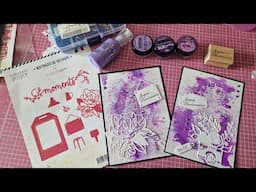 TUTO CARTE ANNIVERSAIRE #embossage #florilegesdesign
