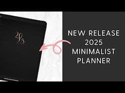 ⭐️ UPDATED for 2025 Minimalist Digital Planner The BEST Digital Planner for Beginners Portrait Mode