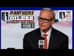 PAUL MAURICE, Postgame: Panthers Beat Oilers in Game 5, Win Away From Stanley Cup Repeat