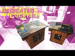 The Dedicated Namco REUNION Galaga Ms. Pac-Man Cocktail Cabinet Arcade Machine