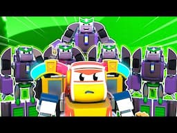 🕷️ Spider Truck Is In Trouble! | Robofuse 🤖 Car Cartoons For Kids