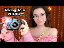 ASMR Taking Your Photos & Measuring You Roleplay 📸 Photoshoot for DEEP SLEEP 😴