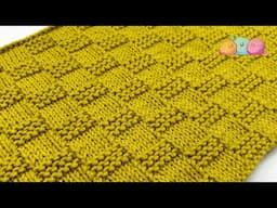 How to Knit Garter Block Stitch