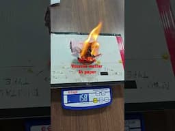 volatile matter in paper