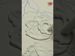 Beautiful tulips using plaster 3d technique #creativecat #diy #art #3dart