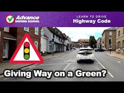 Giving Way on a Green?  |  Learn to drive: Highway Code