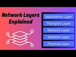 45. Networking Layers Explained for Beginners | Physical to Application Layer