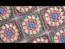 Crochet PERFECT Circle Granny Squares!