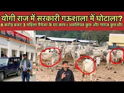 गौशाला घोटाला ! योगी राज में 8 करोड़ बजट वाले सरकारी पर्दाफाश UP CM ध्यान दें Hasthanapur Gau shala