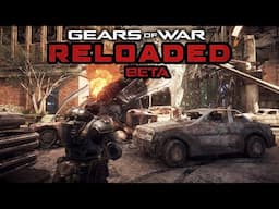 Gears of War Reloaded Beta Multiplayer Gameplay - RAVEN DOWN Map Walkthrough!