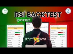 RSI Strategy Backtesting Template for Microsoft Excel