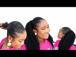 I made a quick and beautiful hairstyle under 20minutes