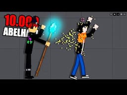 Como sobreviver a 10.000 Abelhas  no People Playground com Mods