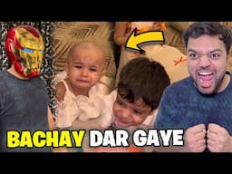Iron Man Ka Mask Dekh Kar Bachay Dar Gaye 😂