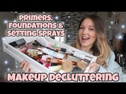 MAKEUP DECLUTTERING | BASE PRODUCTS