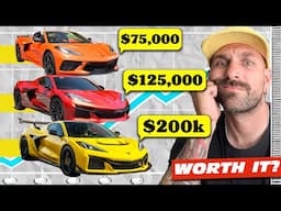 Is the NEW ZR1 Worth The HYPE vs ALL OTHEr C8 Corvettes? Let's Find Out- Worth It, Cars!