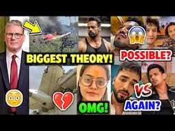 Ahmedabad Plane Crash BIGGEST CONSPIRACY THEORY! Elvish Yadav Vs Prince Narula 14 June, Flying Beast