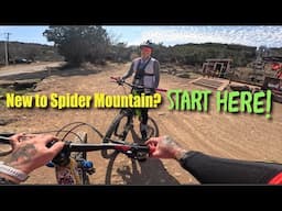 My Wife's First Time Riding Spider Mountain! // How to Ride Park as a beginner // Texas MTB