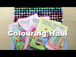 Adult Colouring Haul || New Coloring Books & Supplies (Jan & Feb 2025)
