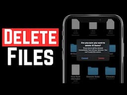 How To Permanently Delete Files On iPhone