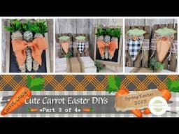 Carrot Crazy! Cute Carrot Easter DIYs | Spring/Easter 2025 | Part 3
