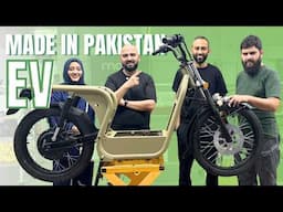 BEST Electric Bike: Made in Pakistan with Local Parts and Lithium Battery