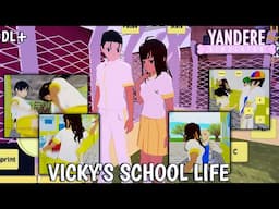VICKY'S SCHOOL LIFE || YANDERE SIMULATOR FAN GAME ANDROID & PC || DL+