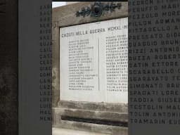 Homenagens aos cidadãos que lutaram em guerras #veneto