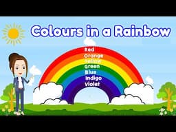 Rainbow | Colours in a Rainbow | VIBGYOR | Educational Video for Kids |Kids Learning Video |#rainbow
