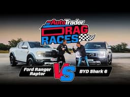 BYD Shark 6 vs Ford Ranger Raptor Drag Race