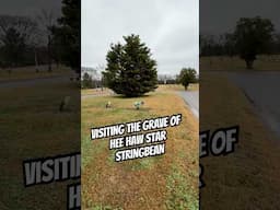 The grave of Hee Haw star Stringbean #shorts #famousgraves