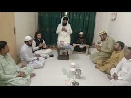 Dua Allama Mushtaq Raza Golvari in Mehfale GPI NEWS OFFICE