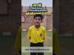 Smart Parents Use SAARTHI for Sainik School e-Counselling! | First choice FREE! | Shaurya Bharat