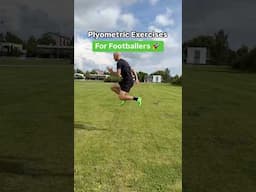 BEST Plyometric Exercises for Footballers #soccer #youtubeshorts #football ll