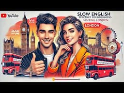 Slow English Speaking Practice for Beginners: Visiting London