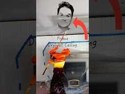3 Tips For Painting a Newly Installed DryWall Ceiling 😀 #construction #painting #homeimprovement