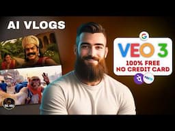 Create Viral AI Videos With VEO 3 | Free Without Credit Card | AI Vlog kaise banaye