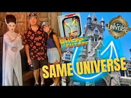 Celebrating My Birthday At Dark Universe - EPIC Back To The Future Reference Found At Epic Universe