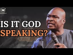 HEARING GOD VS HEARING THE DEVIL: HOW TO TELL THE DIFFERENCE - Apostle Joshua Selman