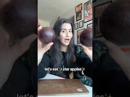 Star Apple Taste Test! ⭐️🍎