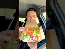FIRST TRY ever McDonalds salad 🥗🤔