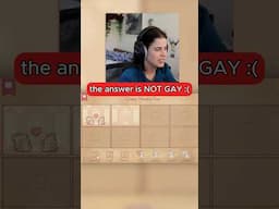 THE ANSWER IS NOT GAY RIP PRIDE MONTH #storyteller #gaming #puzzle #heykipp
