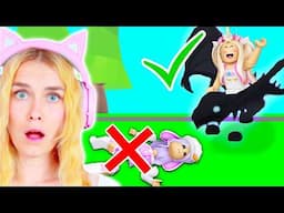DO NOT TOUCH GREEN To *Win* A SHADOW DRAGON In Adopt Me! (Roblox)