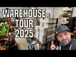 Event Rental Warehouse Tour 2025 | Behind the Scenes with The Rental Guy