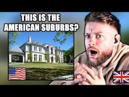 British Guy's FIRST TIME seeing an American Neighbourhood