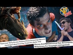 Superman Tracking | How To Train Your Dragon OPENS | Disney & Universal SUE AI | Pedro Won't Shut Up